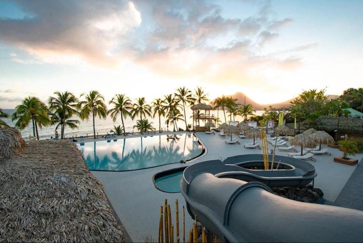 Appartement Terrasse Vue Mer Et Piscine 勒迪亚芒 外观 照片