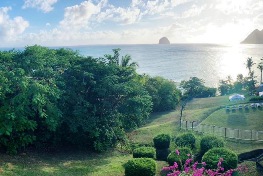 Appartement Terrasse Vue Mer Et Piscine 勒迪亚芒 外观 照片