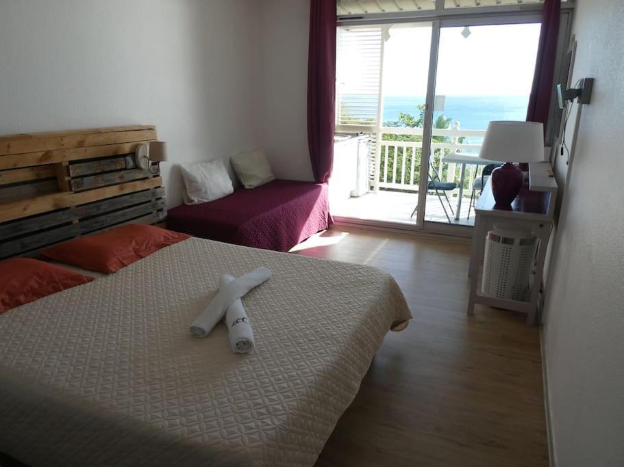 Appartement Terrasse Vue Mer Et Piscine 勒迪亚芒 外观 照片