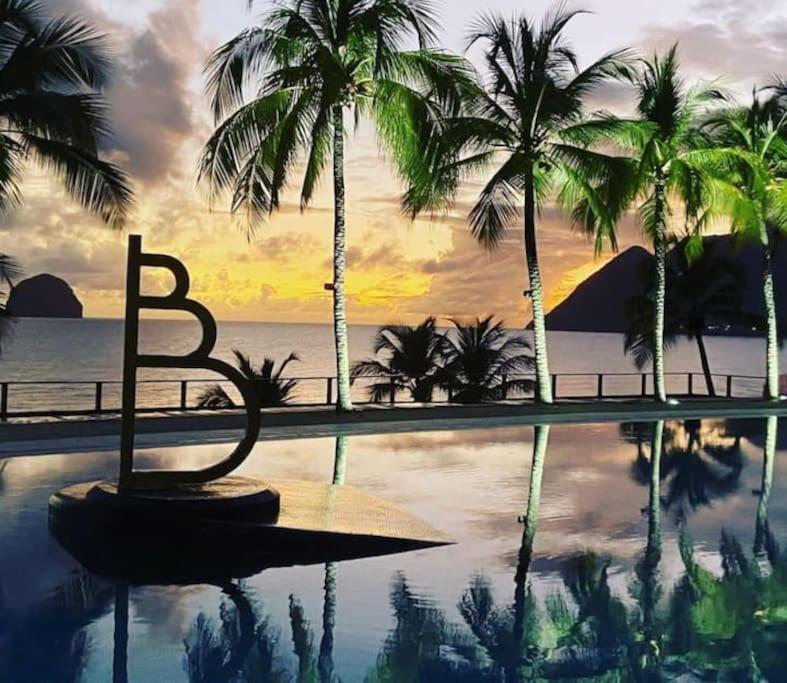Appartement Terrasse Vue Mer Et Piscine 勒迪亚芒 外观 照片