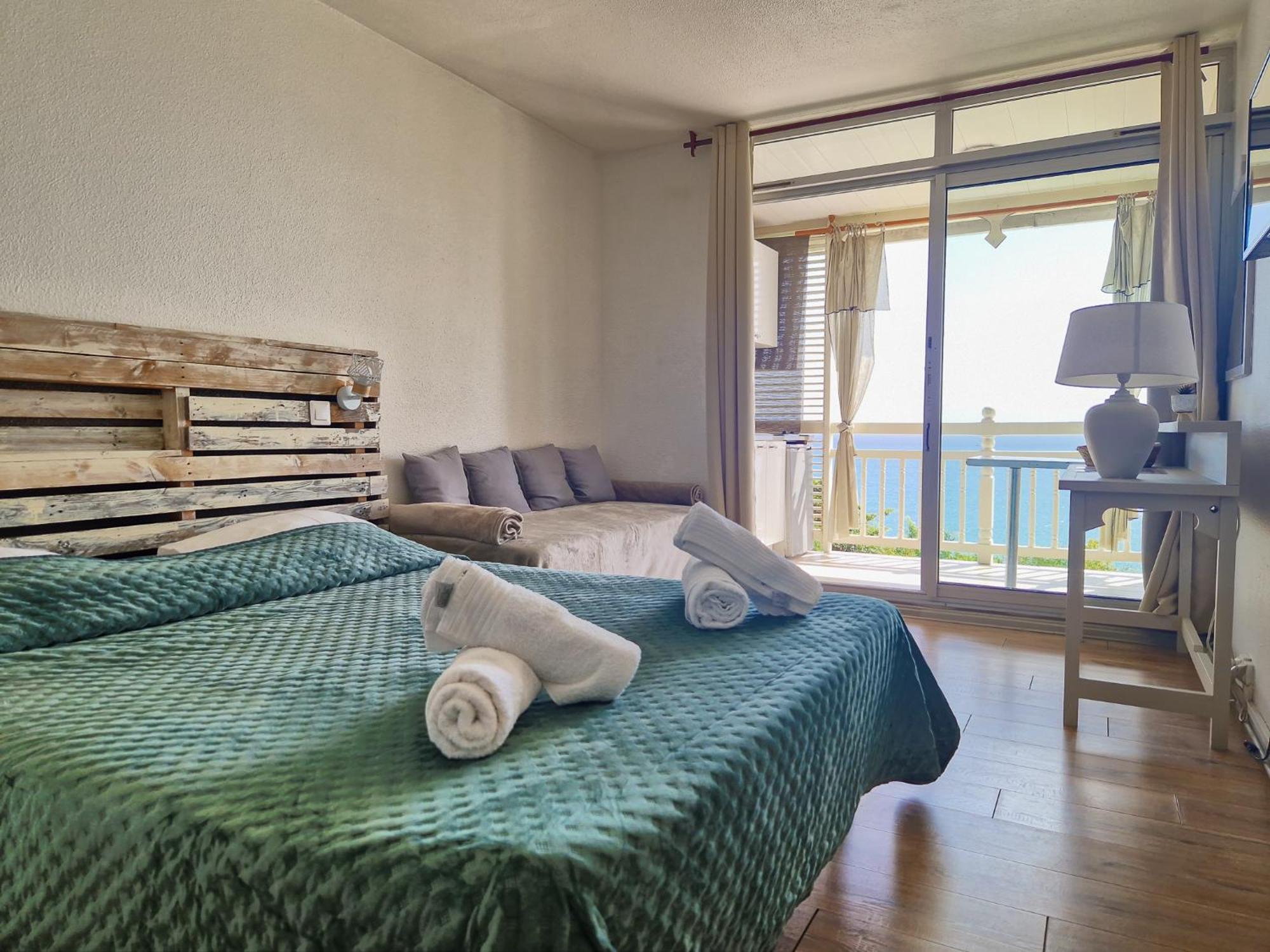 Appartement Terrasse Vue Mer Et Piscine 勒迪亚芒 外观 照片