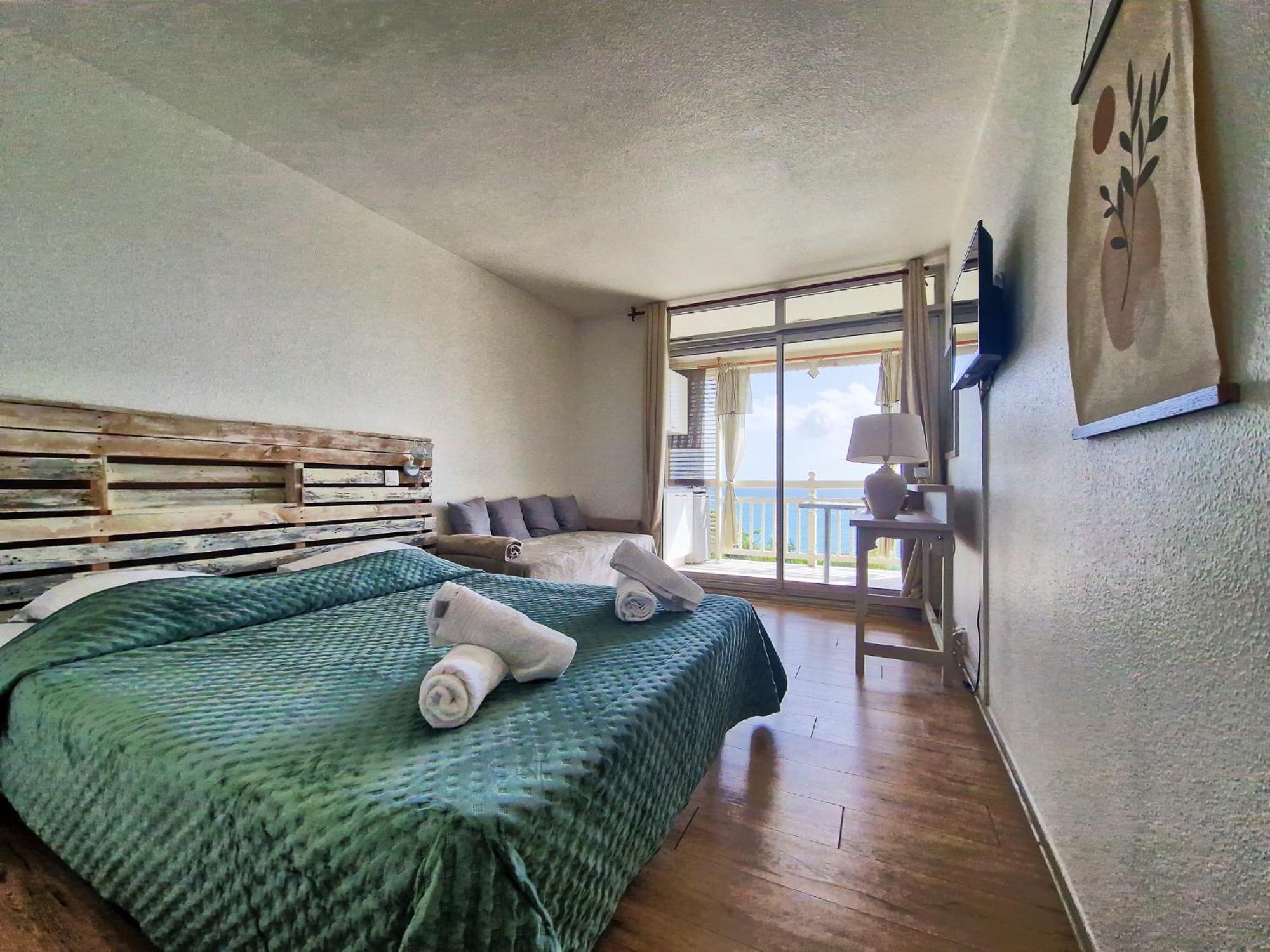 Appartement Terrasse Vue Mer Et Piscine 勒迪亚芒 外观 照片