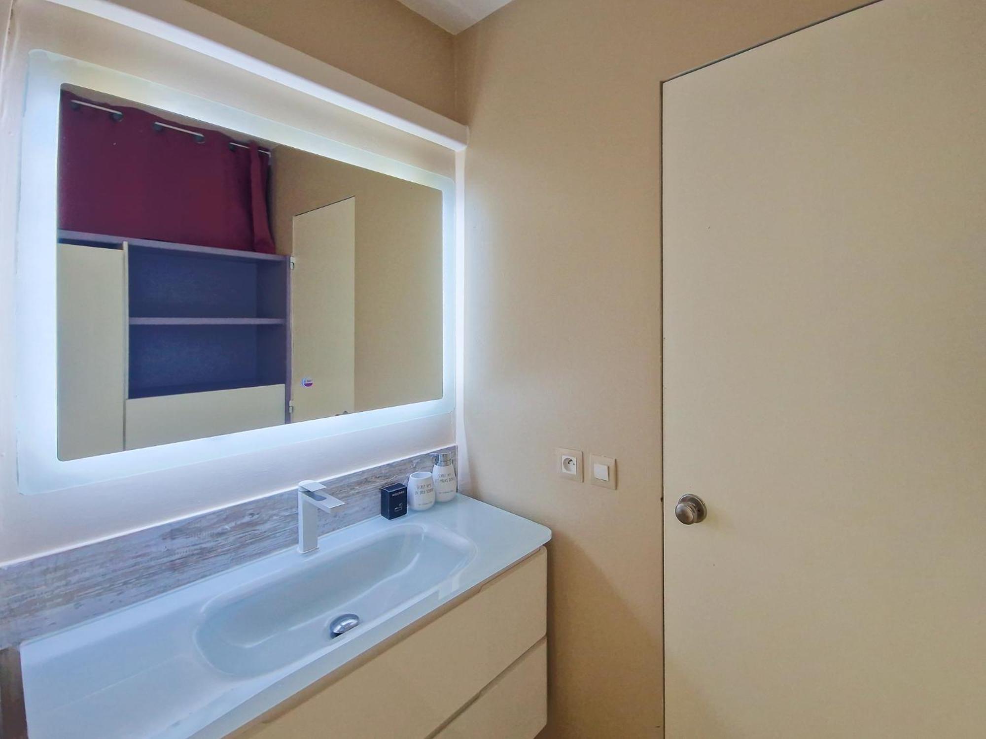 Appartement Terrasse Vue Mer Et Piscine 勒迪亚芒 外观 照片