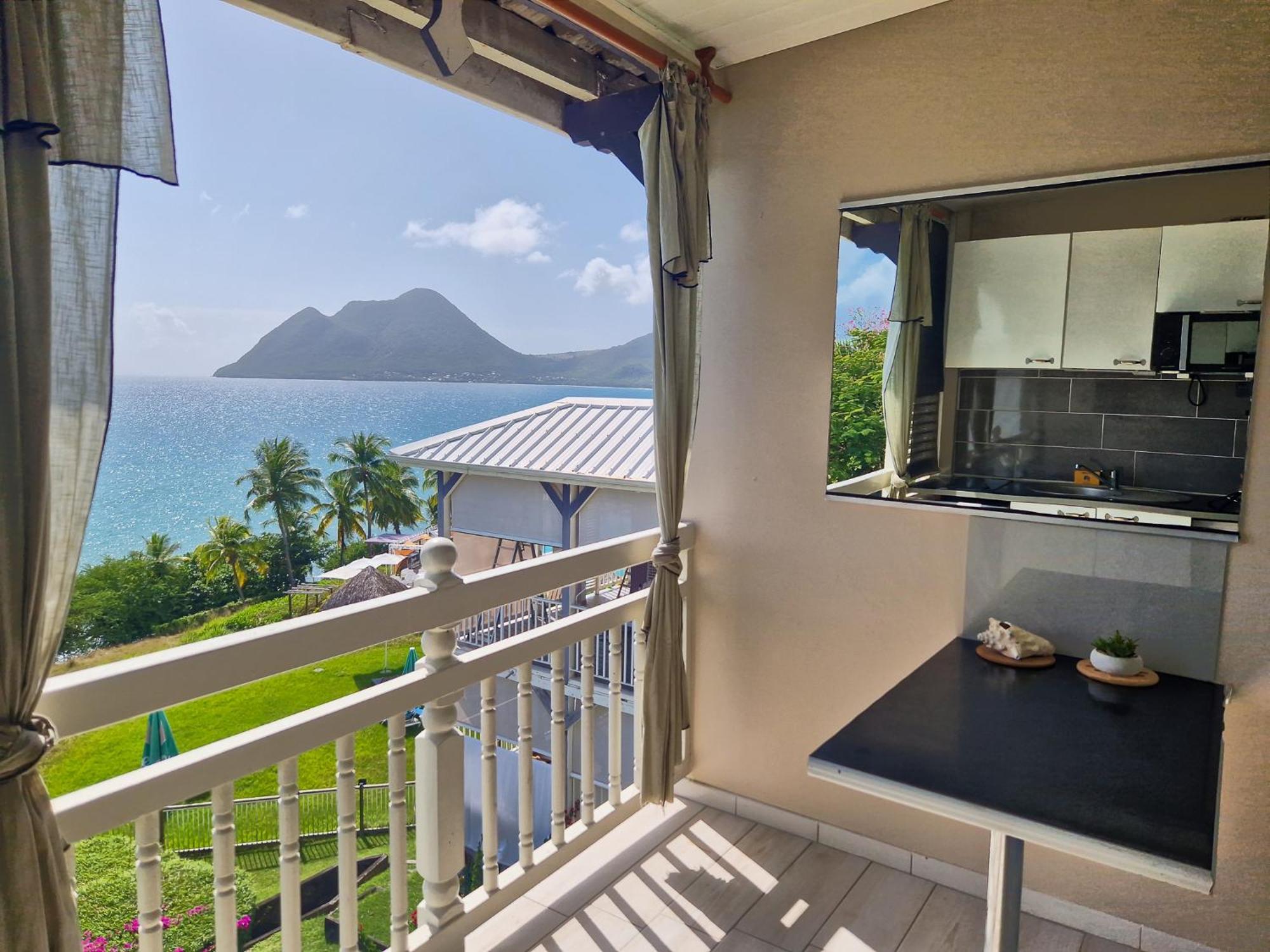 Appartement Terrasse Vue Mer Et Piscine 勒迪亚芒 外观 照片