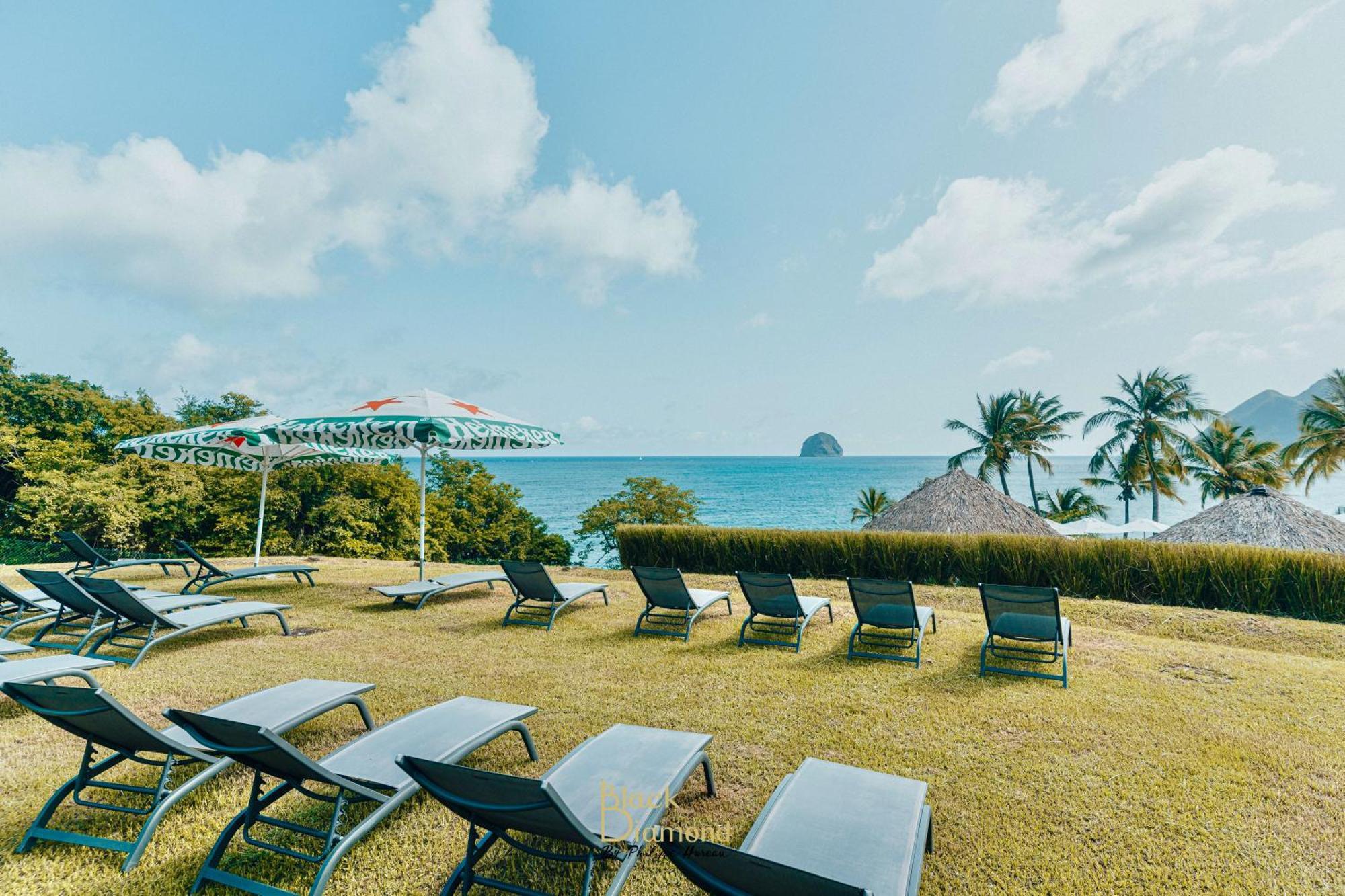 Appartement Terrasse Vue Mer Et Piscine 勒迪亚芒 外观 照片